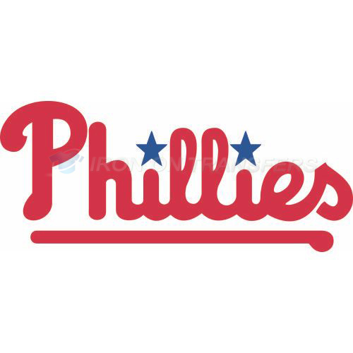 Philadelphia Phillies Iron-on Stickers (Heat Transfers)NO.1822